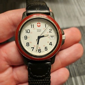 Swiss Army Adventure Team Marlboro,Red Bezel,BL/nylon Band,100M, men’