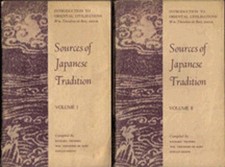 Debary: Sources Of Japanese Tr - GOOD