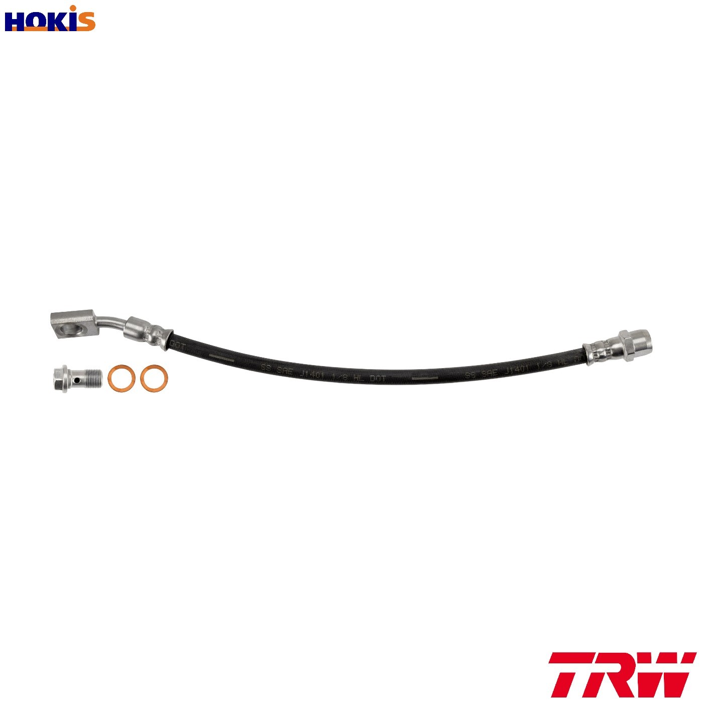 Rear TRW-OE PHD2259 Brake Hose for MERCEDES-BENZ - Image 11