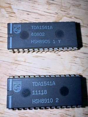 1pcs - Genuine PHILIPS TDA1541A S1 Double Crown 16bit DAC