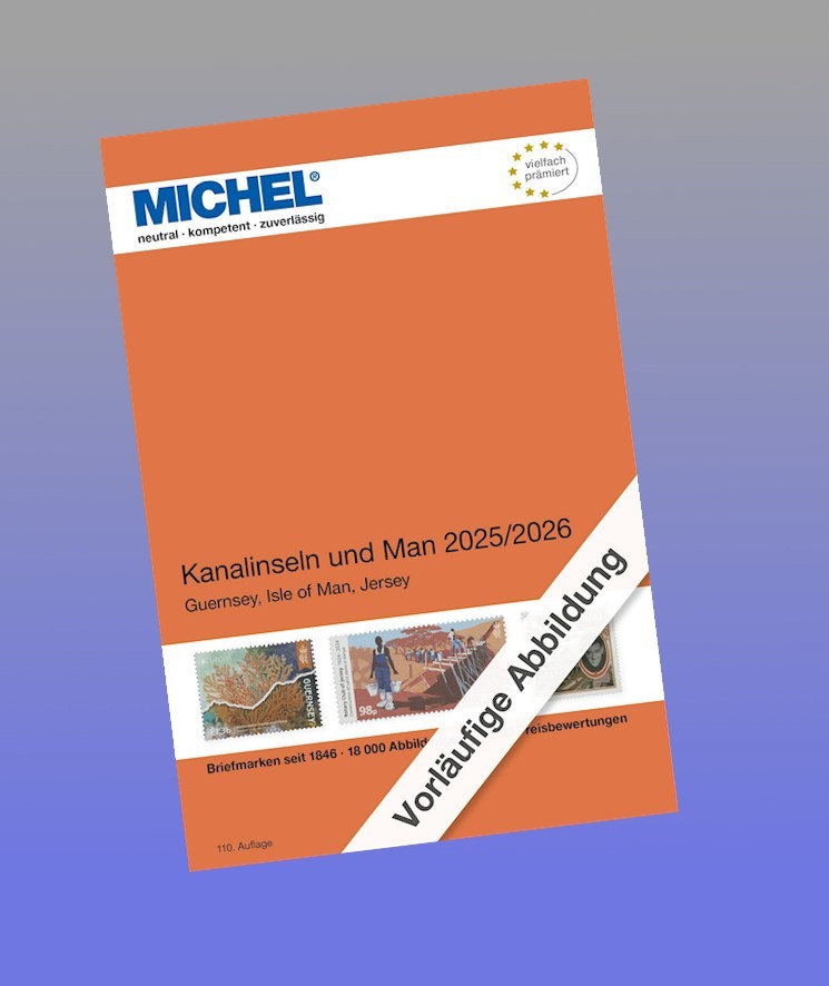Kanalinseln und Man 2025/2026 Michel-Redaktion