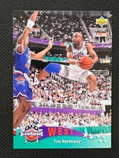 1992-93 Upper Deck  TIM HARDAWAY All-Star #440 Golden State Warriors