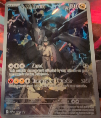 Pokémon N's Zekrom 039 Promo Full Art Holo Rare English Card