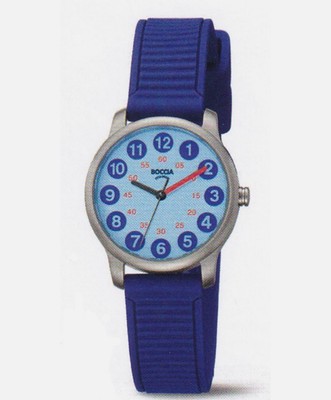 Boccia Titanium Kinderuhr 3373-06.Neue Uhr+Etikett.2 Jahre Garantie ab Kaufdatum
