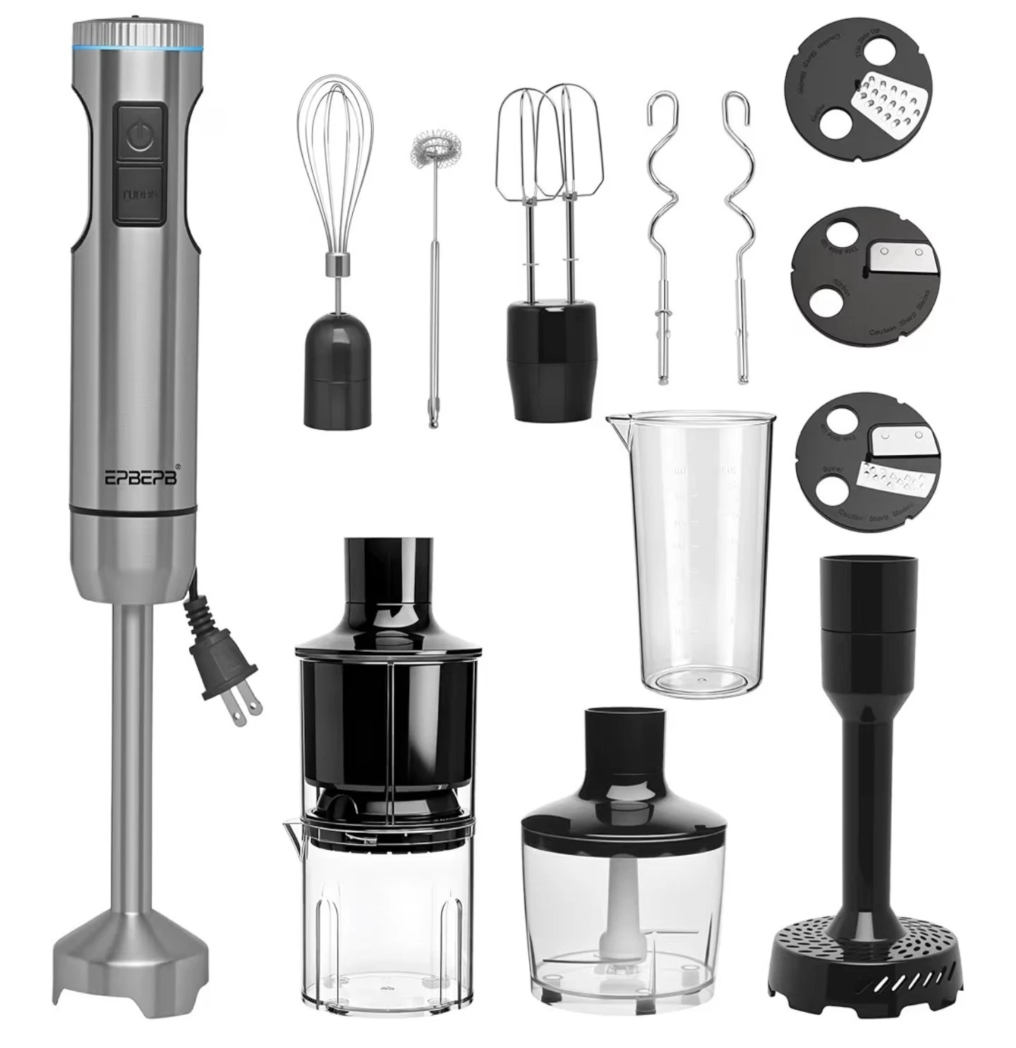 Handheld Immersion Blender Bundle
Opens in a new window or tab