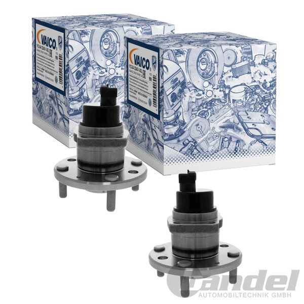 2X Vaico RADLAGER-SATZ Vorne Hinten Passend FüR Chevrolet Epica Evanda Lacetti-image