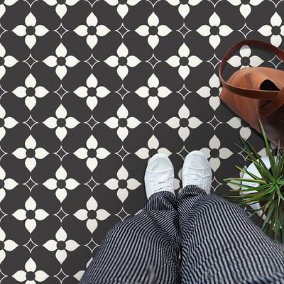 Peel and Stick Floor Tile 20 PCS 7.87x7.87'' Vinyl Flooring Waterproof