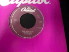 THE BEATLES - SLOW DOWN / MATCH BOX 45  Purple CAPITOL  label
