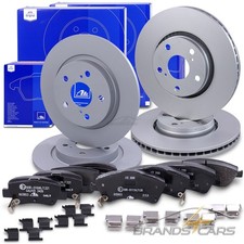 ATE BREMSSCHEIBEN +BREMSBELÄGE VORNE+HINTEN FÜR TOYOTA AVENSIS T27 1.6 1.8 2.0