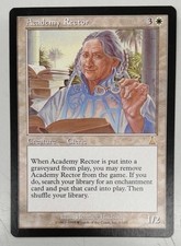 Wizards of the Coast Academy Rector Used Magic Card Collectible