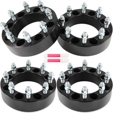 2 Inch Wheel Spacer Fits H2 2003-2009 K3500 1988-1998 8x6.5 Adapters Spacers