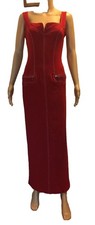 GIANNI VERSACE Couture Vintage Wool Dress US6