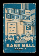 1937 R342 Goudey Thum Movies Set-Break # 13 Wally Berger *GMCARDS*
