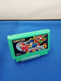 Famicom Software Rockman5 Trap Of Blues Rockman5 Trap Of Blues Capc FPH39