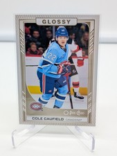 2023-24 Upper Deck Series 1 #R-23 Cole Caufield OPC Gold Glossy Canadiens