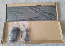 Dell USB Wired Keyboard and Mouse Combo For Office and Casual KB216-BK-US New 