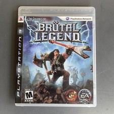 Brutal Legend PS3 Sony PlayStation 3 2009 Complete CIB