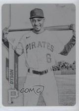 2020 Topps Update Printing Plate Black 1/1 Jarrod Dyson #U-178 15wb