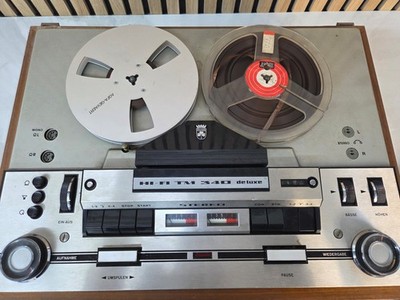 Grundig Hi-Fi TM 340 deluxe Stereo Tonbandgerät Reel to Reel Vintage Bastler