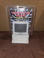 Windsor 2600C AM/FM Computer Style Radio White Headphone Jack Type A Plug