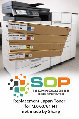 Replacement Toner MX-60/61NT Toner Cartridge for SHARP MX-3050/3060/3070/3550