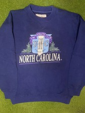 90s North Carolina Tar Heels - Vintage College Sweatshirt Medium 