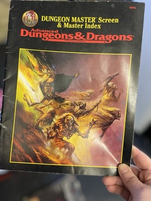 Advanced Dungeons and Dragons Buch Master Index