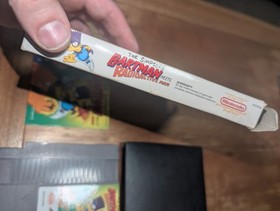 Bartman Meets Radioactive Man Nintendo PAL A NES Game Boxed, NES-RN-UKV Simpsons