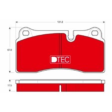 Satz Bremsbeläge Bremsklötze hinten für Audi Q7 4LB R8 422 427 | 24415129