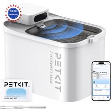 Cat Water Fountain Cordless 101 oz PETKIT EVERSWEET MAX Battery Operated Motion
