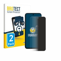 2X Blickschutz Folie FüR Oppo A6S 5G Displayschutz Privacy