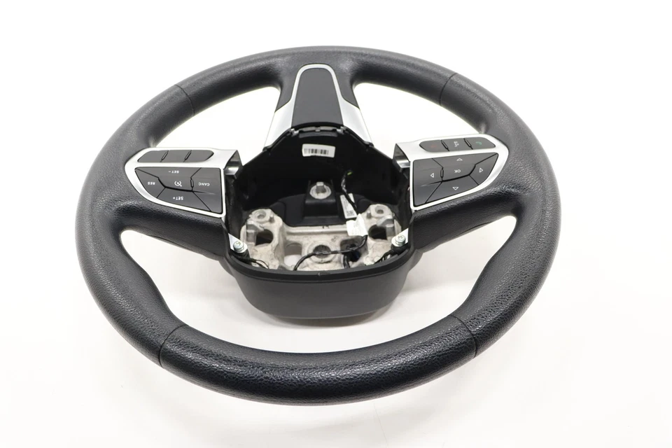 2020 CHRYSLER VOYAGER STEERING WHEEL LEATHER W/ SWITCH BUTTON OEM 6MJ822X9AB - Image 3 of 4