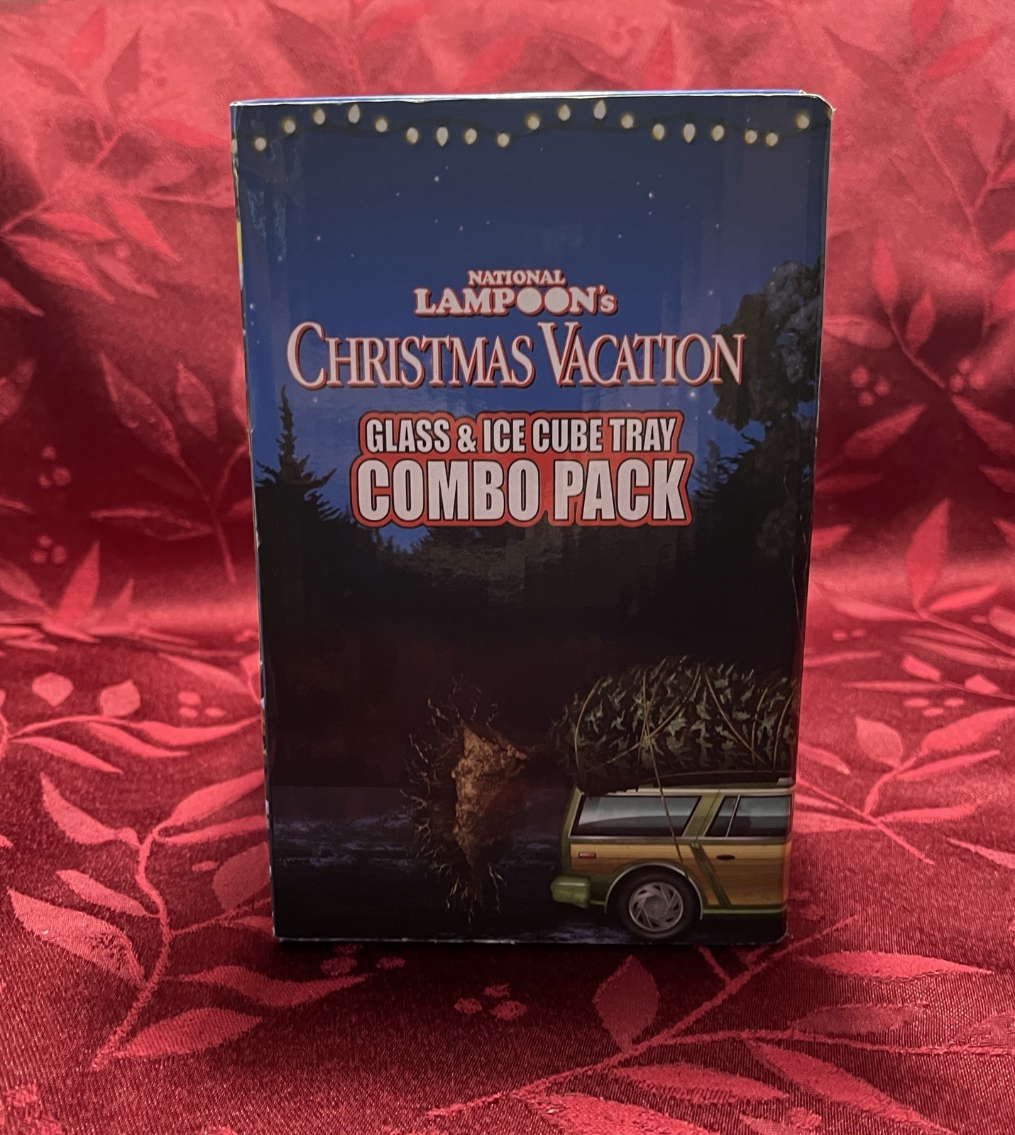 National Lampoon's Christmas Vacation Pint Glasses  and Ice Cube Tray Combo