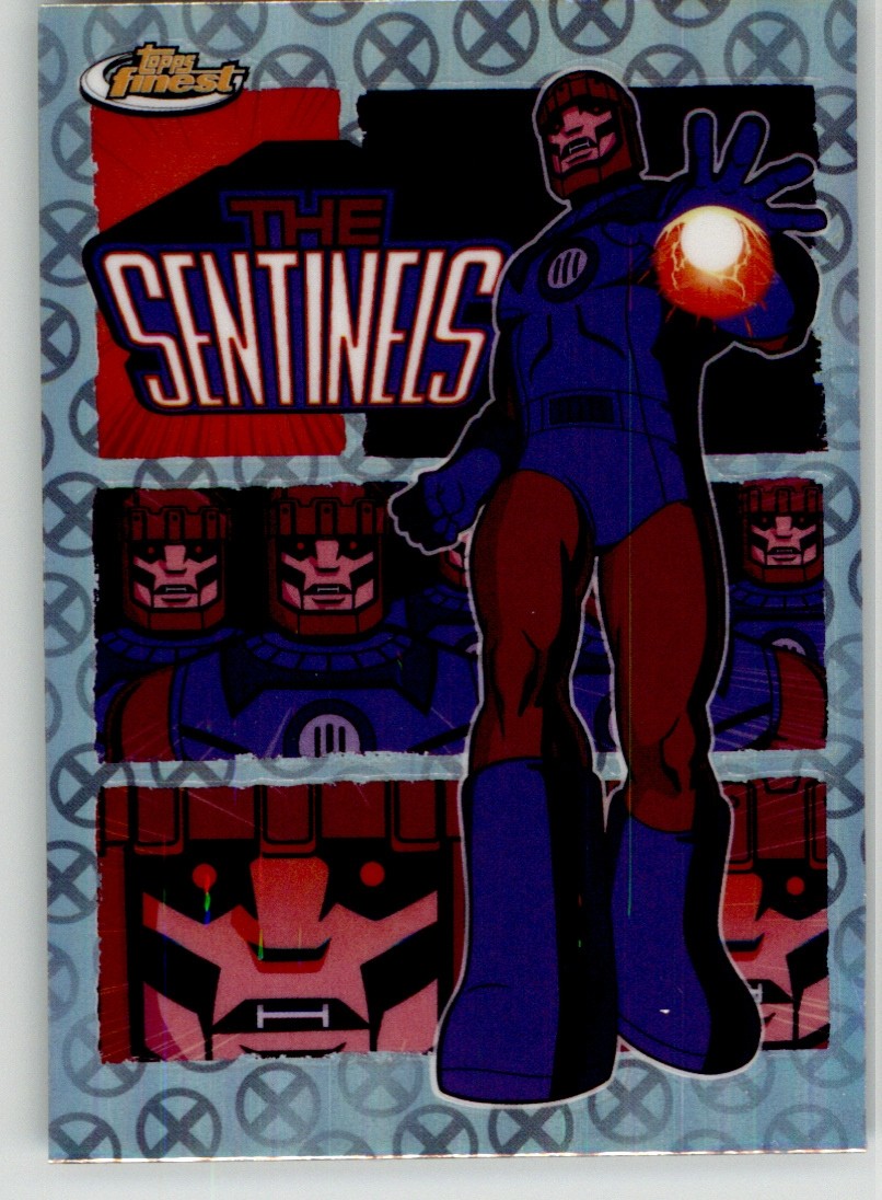 The Sentinels 2025 Topps Finest X-Men '97 Remember It RI-10