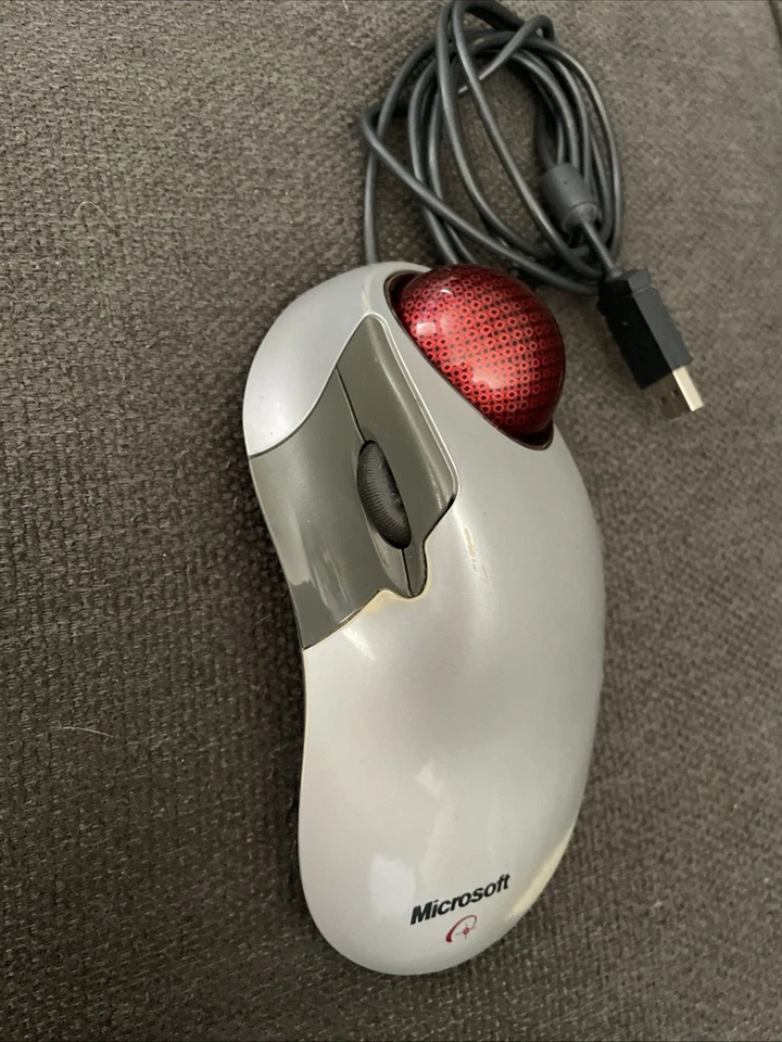 Microsoft Trackball Explorer 1.0 PS2 USB Compatible Tested And Working - Image 2 of 4