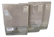 JOB LOT X 3 FOUR FOOT (SMALL DOUBLE)FITTED 30CM SHEETS GREY POLY COTTON L35/6