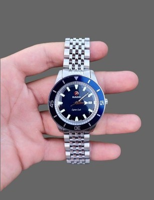 Rado Captain Cook Swiss Automatic Men s Watch Blue Dial Steel Bracelet