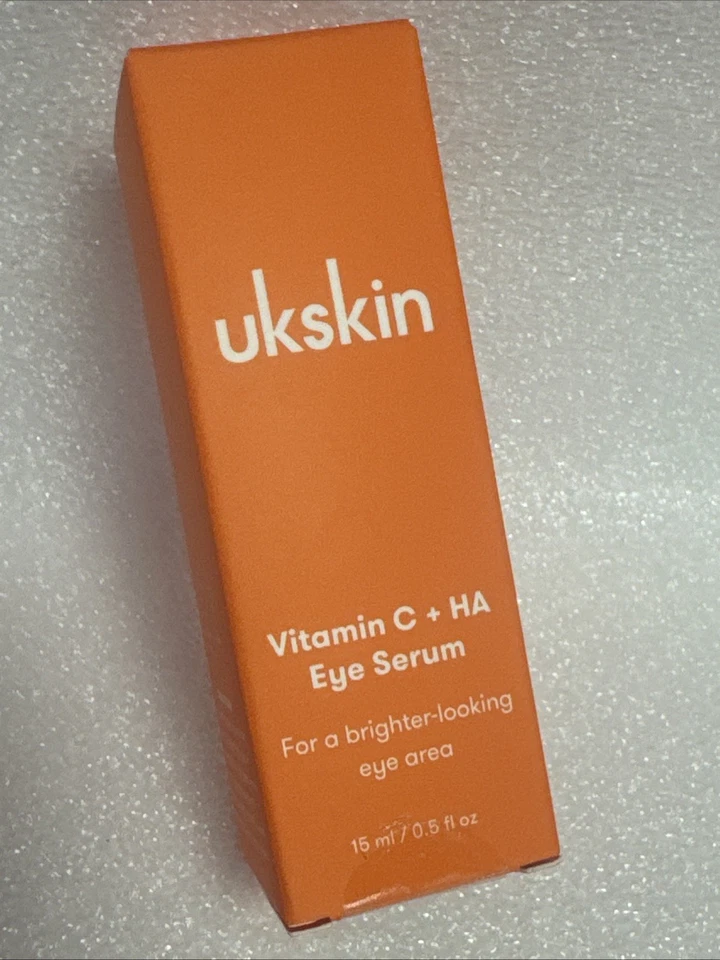 ukLash ukskin Vitamin C + HA Eye Serum 15ml New & Boxed - Image 3 of 4