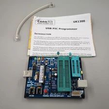 Canakit UK1300 PIC Programmer ZIF sockets USB 8-Pin to 40-Pin