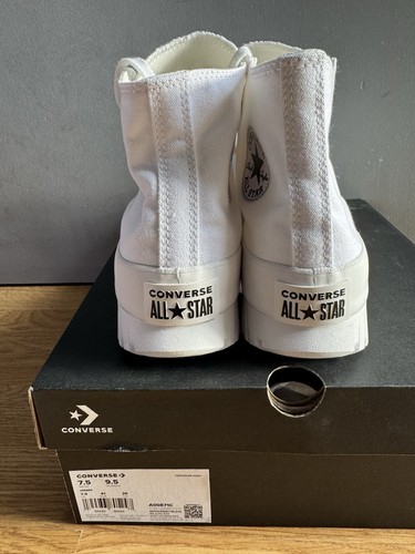 NOWE Converse CTAS Lugged Winter 2.0 Hi Boot Białe UK 8 Męskie 10 Damskie Unisex - Zdjęcie 4 z 11