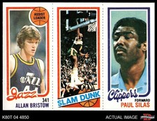 1980 Topps Allan Bristow / Lonnie Shelton / Paul Silas 236 / 260 / 220 8 - NM/MT
