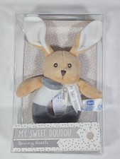 Chicco Greifring Hase My Sweet Doudou Häschen Baby Spielzeug Rassel