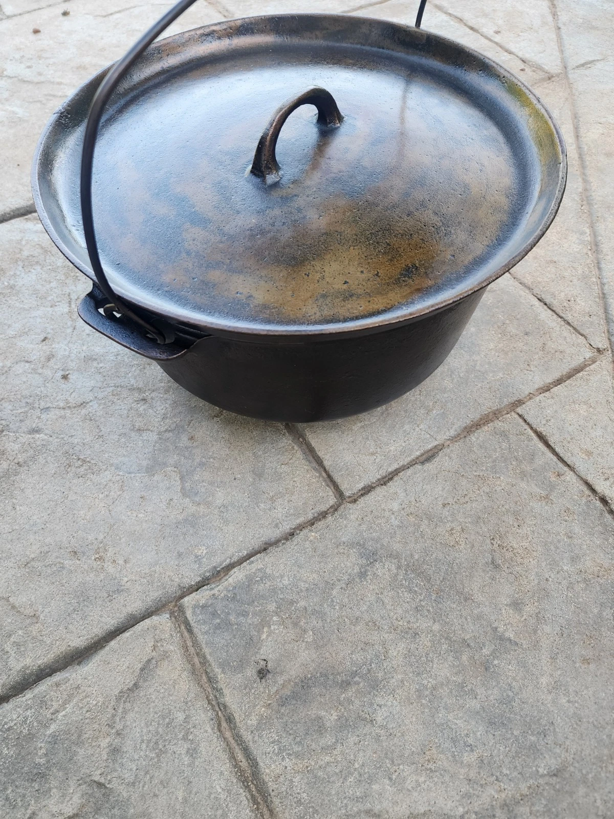 Tite Top 10 Dutch Oven (Griswold Pattern Unamrked)