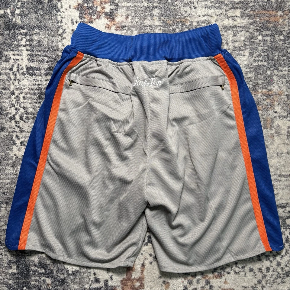 Pantalones Cortos New York Mets Para Hombre Madera Dura Clásicos NBA Just Don Gris Talla: M Nuevos con Etiquetas Foto 2 de 4