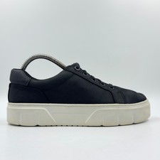 Timberland Laurel Court Womens Black Leather Trainers UK Size 5