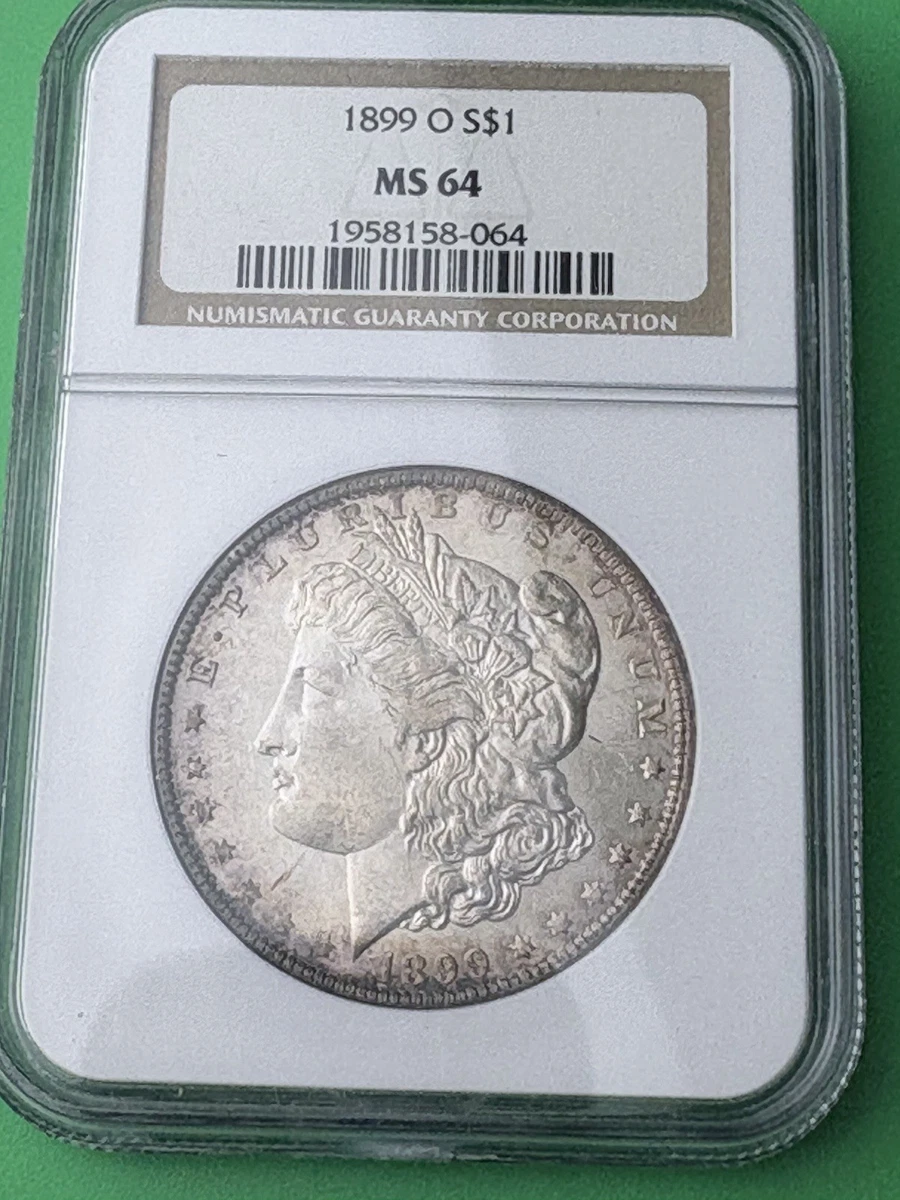 MS 64 Graded 1899 Year Morgan US Dollars (1878-1921) for sale | eBay