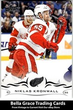 2018-19 Upper Deck #319 Niklas Kronwall Detroit Red Wings NHL Hockey