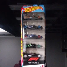 2024 HOT WHEELS FORMULA 1 - 5 PACK (MCLAREN, ALPINE, REDBULL, SAUBER, HAAS)
