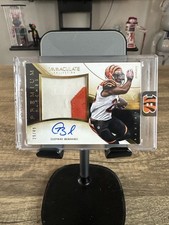 2014 Immaculate Giovani Bernard patch auto SP/49 (Game Used)