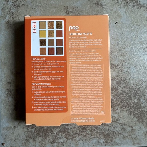 Pop Beauty Lightshow Palette - Fire Fit Neutral Eyeshadow - Picture 4 of 5